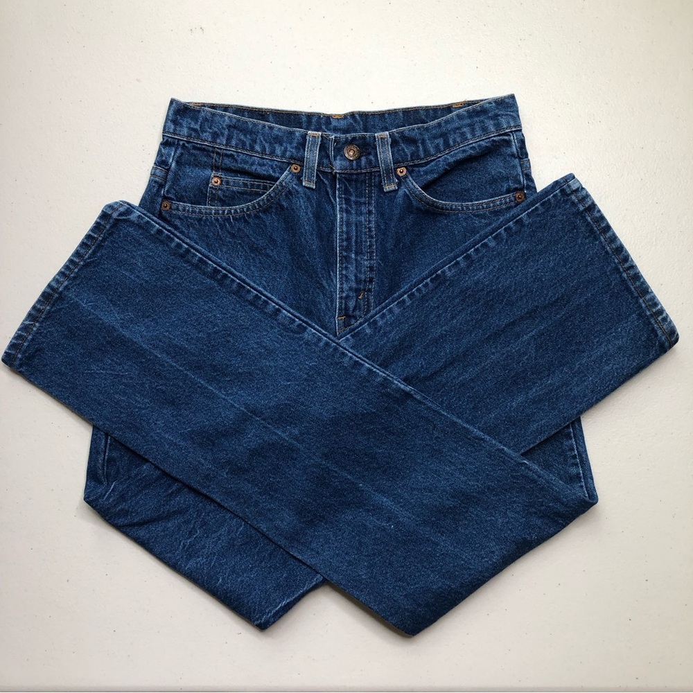 Levi Strauss & Co. Denim Jeans Vintage 517 Straight leg made in USA orange tab